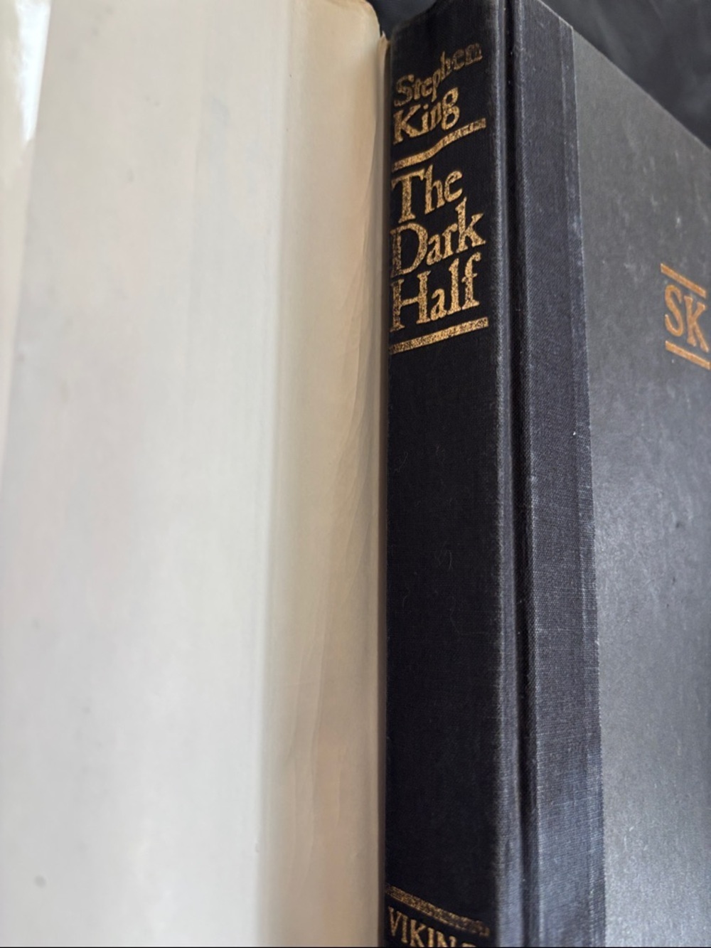 'The Dark Half by Stephen King - First Edition Hardcover 💀 - Picture 9 of 12